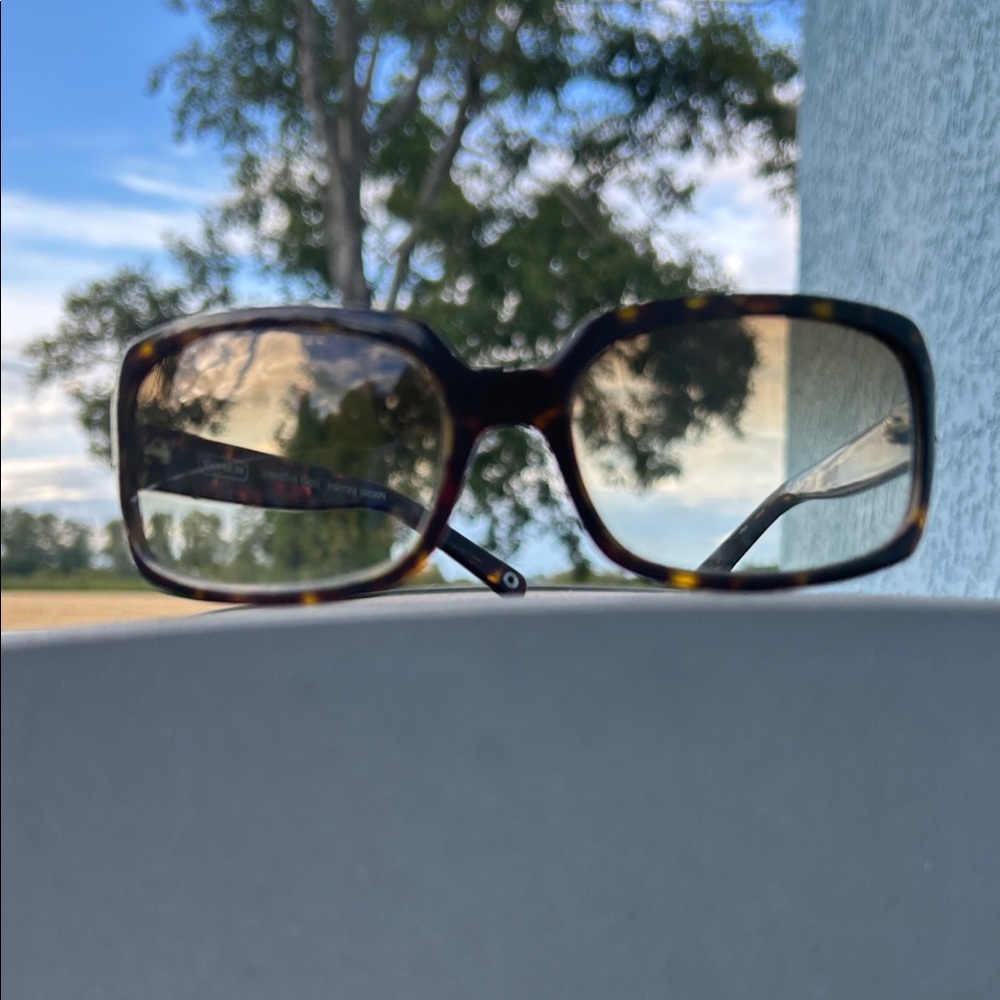Coach Tortoise Shell Sunglasses